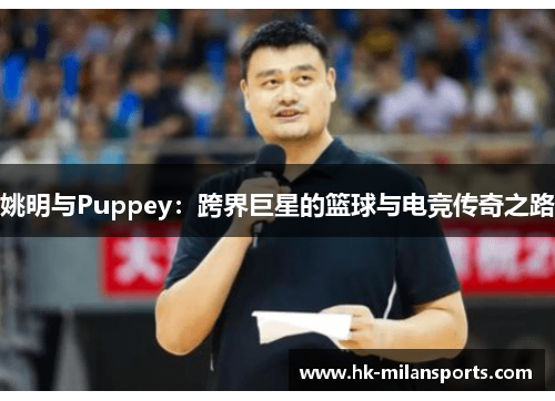姚明与Puppey:跨界巨星的篮球与电竞传奇之路 姚明与Puppey:跨界巨星的篮球与电竞传奇之路